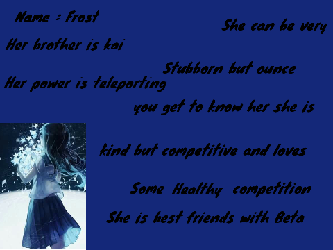 The Frozen City OC's