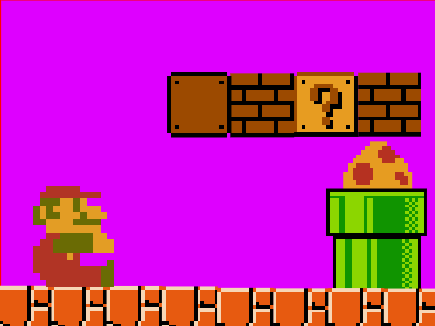 Super Mario Bros. Glitched