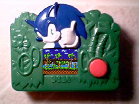 sonic mcdonalds lcd game