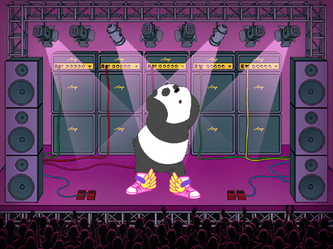 Panda Loves to Dance 