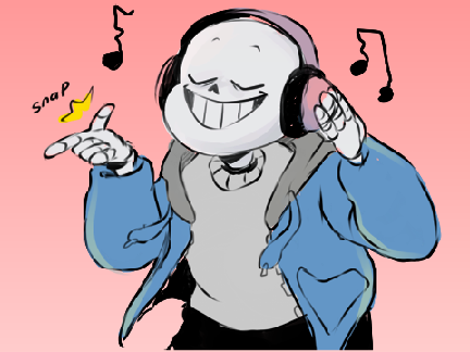 What is sans listening to? remix