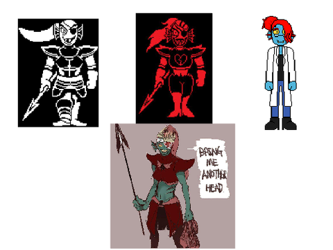 Undyne AU themes