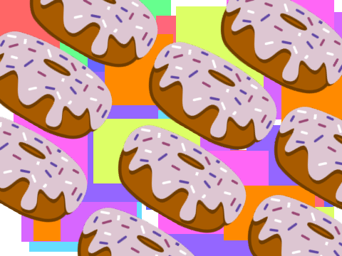 Donut Fun!! Background by Me!