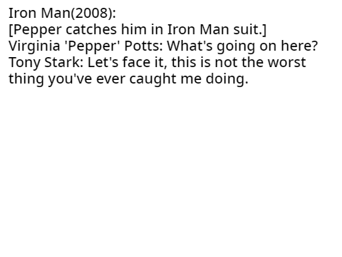1 Marvel Quote From Every MCU Movie