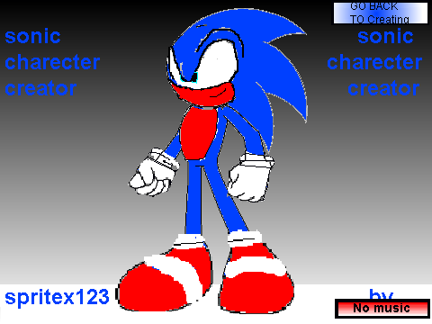 Sonic character creator