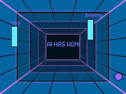 Classic arcade game, pong!