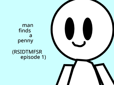 man finds a penny