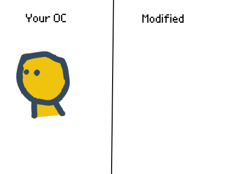 I want to see my OC as nightmare fuel