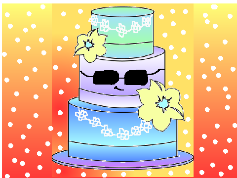 ♡ Tropical Cake ♡  