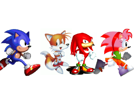 Sonic's Friends's First Designs!