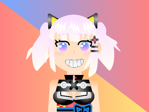 輝夜月ちゃん描いてみた