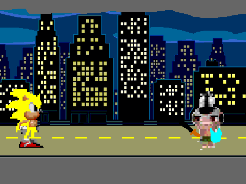 DEATH BATTLE!  SONIC VS. TOM