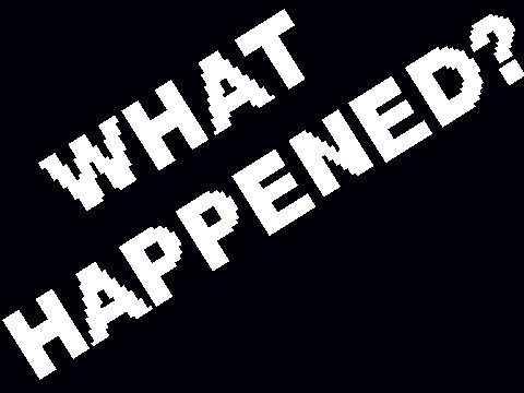 What Happened? :(