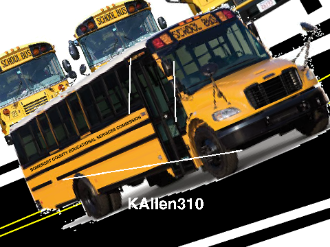 School bus bumper