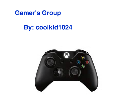 Gamer's Group LOGO