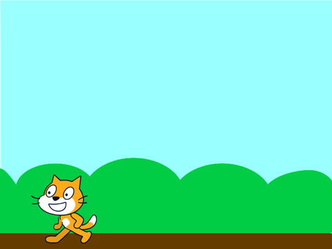 Scratch Cat Walking