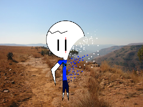 Me dusting