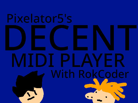 A cool MIDI player