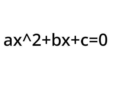 Quadratic Equation Solver