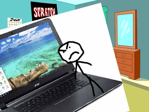 Day in the life of my laptop but with a Chromebook
