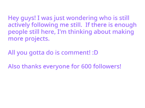 Important Announcement!