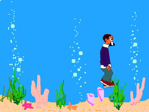 running (and swimming) (and floating in space) (and sliding) guy!!!