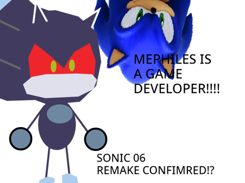 mephiles is a game developer now