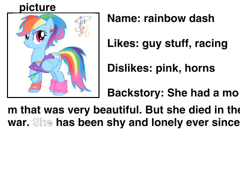 Bio~rainbow dash