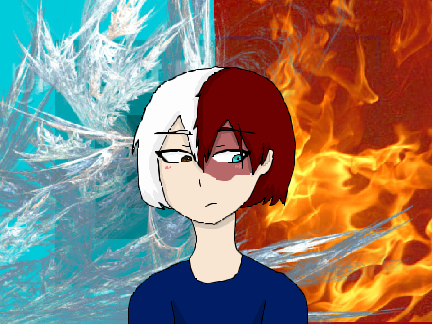 I drew Todoroki~!