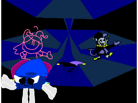 WE'RE DOING A SPACE DANCE-