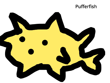 Cute sea creature colouring book! remix