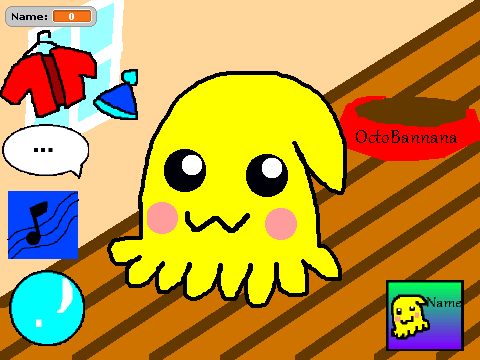 Virtual Pet OctoBannana