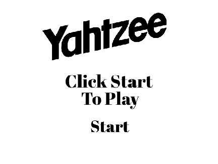 Yahtzee! (Uncomplete)