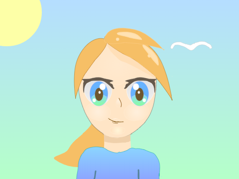 My first Anime Drawing!