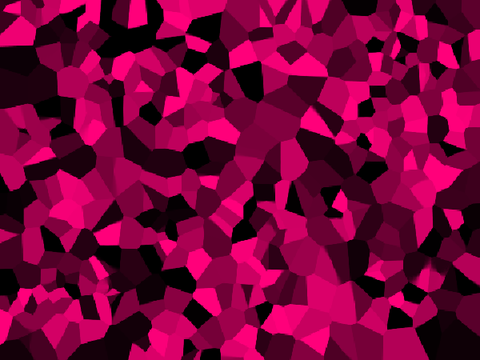 Voronoi diagram pen