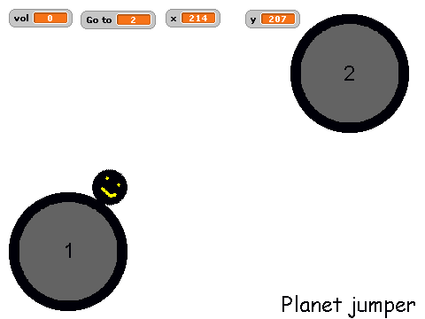 Planet Jumper (Changing gravity )