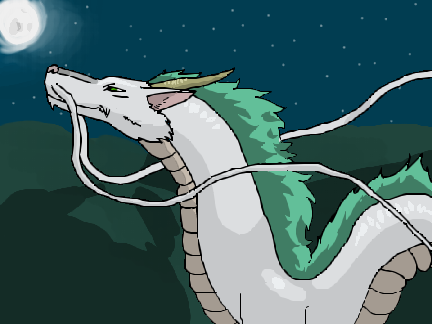Haku Dragon || Spirited Away