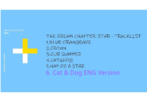 TXT - The Dream Chapter: Star (Including Cat & Dog ENG Ver)