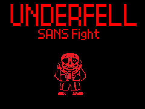 Undertale Underfell sans Fight