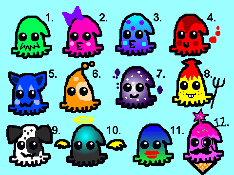 OctoBanana Adoptables