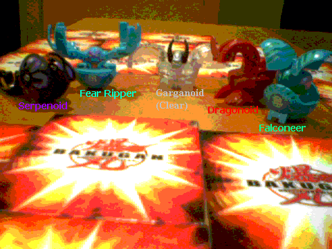 My Bakugan so far