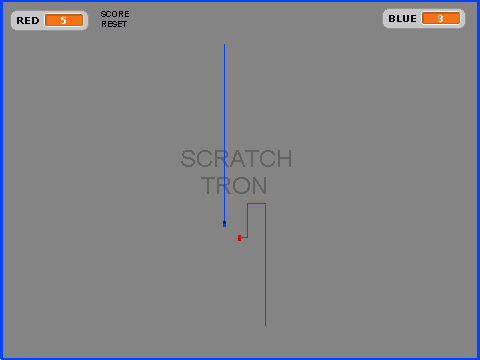 Scratch Tron