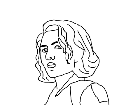 Black Widow Portrait