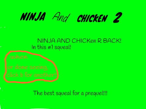 NINJA AND CHICKEN 2: