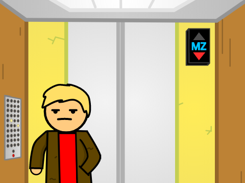 Elevator Waiting....Animationz