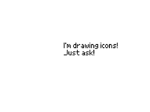 I'm drawing Icons