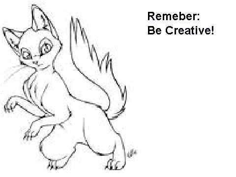 Cat Coloring Contest!