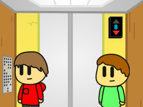Add yourself in the Elevator