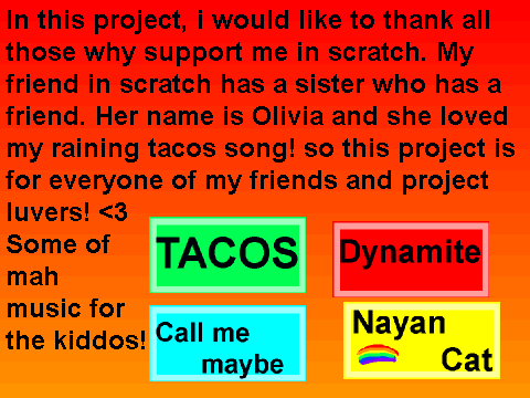 Thank you project!