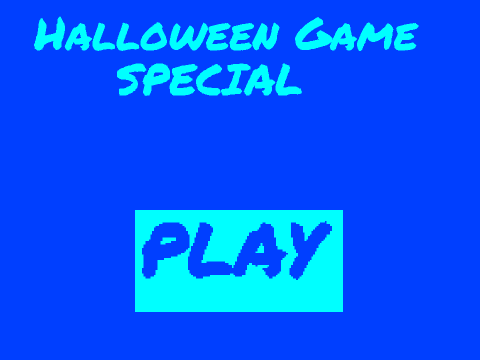 Halloween Game SPECIAL!
